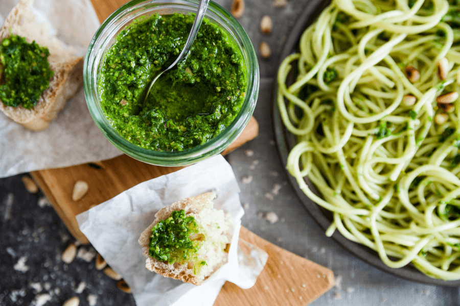 pates-sauce-pesto