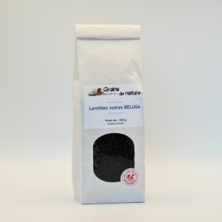 Lentilles noires - Grains de nature