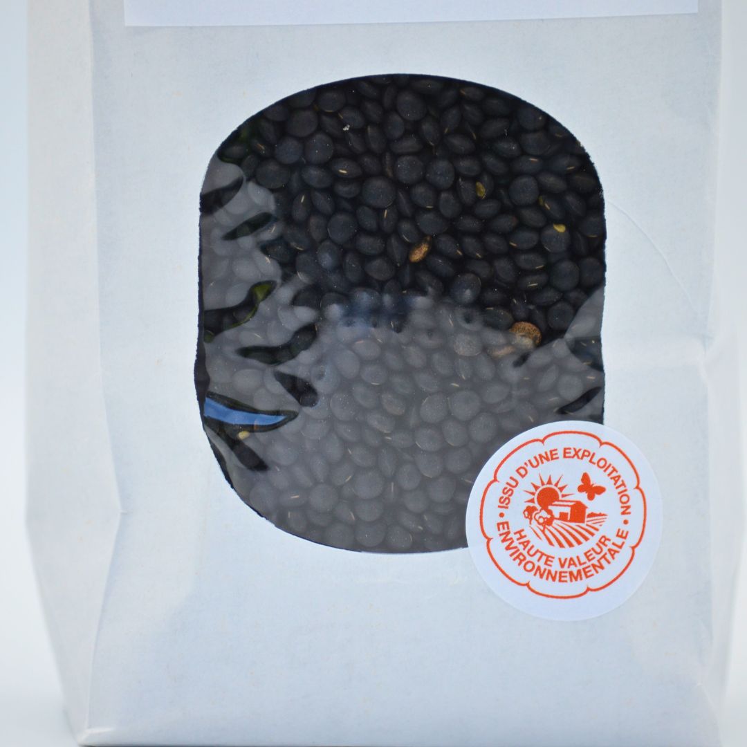 Lentilles noires - Grains de nature – Image 2